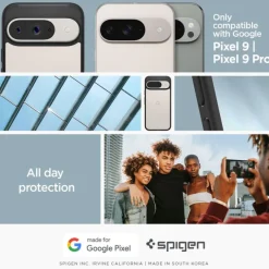 Etui SPIGEN ULTRA HYBRID GOOGLE PIXEL 9 / 9 PRO MATTE BLACK