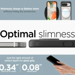 Etui SPIGEN ULTRA HYBRID GOOGLE PIXEL 9 / 9 PRO MATTE BLACK
