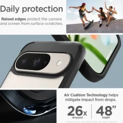 Etui SPIGEN ULTRA HYBRID GOOGLE PIXEL 9 / 9 PRO MATTE BLACK