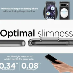 Etui Spigen Ultra Hybrid Google Pixel 8 Pro Crystal Clear Case