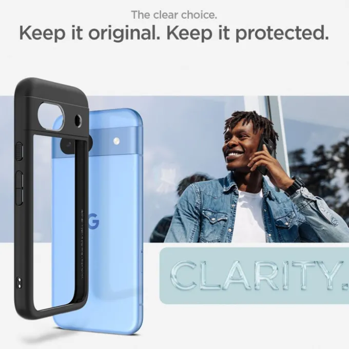 Etui Spigen Ultra Hybrid Google Pixel 8a Matte Black