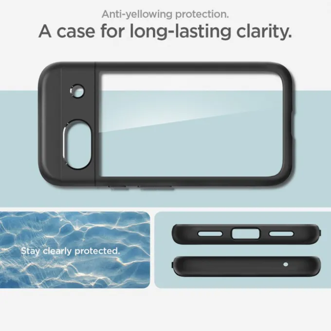 Etui Spigen Ultra Hybrid Google Pixel 8a Matte Black