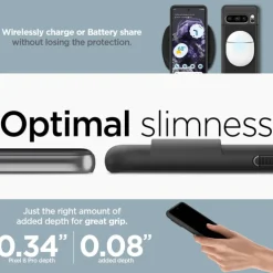 Etui Spigen Ultra Hybrid Google Pixel 8 Pro Matte Black Case