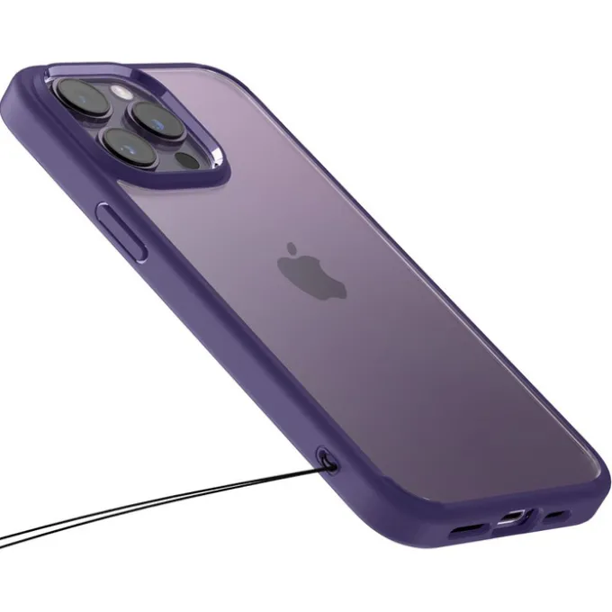 Etui Spigen Ultra Hybrid iPhone 14 Pro Deep Purple Case