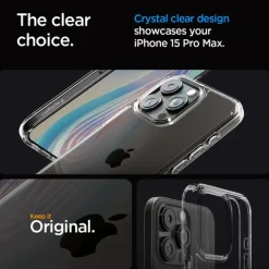Etui Spigen Ultra Hybrid iPhone 15 Pro Max Crystal Clear