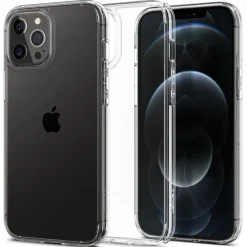 Etui SPIGEN Ultra Hybrid iPhone 12 12 Pro Clear Przeźroczyste Case