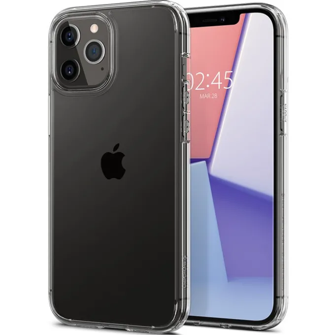 Etui SPIGEN Ultra Hybrid iPhone 12 Pro Max Clear przezroczyste Case