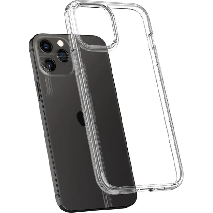 Etui SPIGEN Ultra Hybrid iPhone 12 Pro Max Clear przezroczyste Case