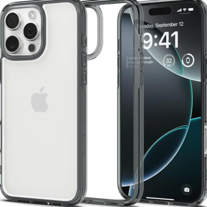 ETUI SPIGEN ULTRA HYBRID IPHONE 16 PRO MAX SPACE CRYSTAL