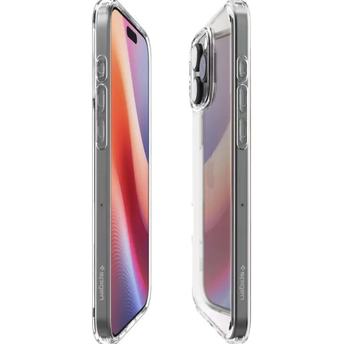 ETUI SPIGEN ULTRA HYBRID IPHONE 16 PRO CRYSTAL CLEAR