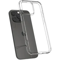 ETUI SPIGEN ULTRA HYBRID IPHONE 16 PRO CRYSTAL CLEAR