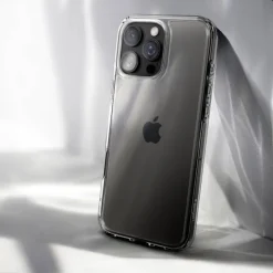 ETUI SPIGEN ULTRA HYBRID IPHONE 16 PRO CRYSTAL CLEAR
