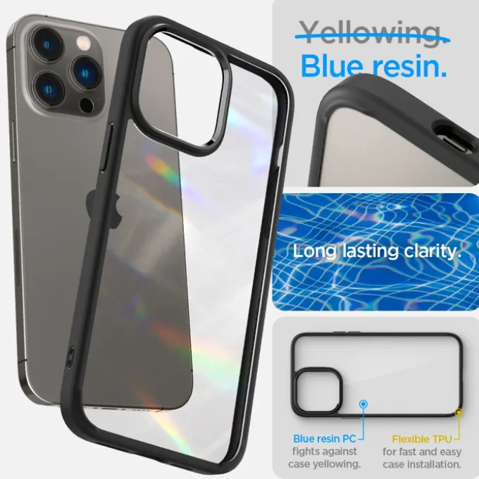 Etui Spigen Ultra Hybrid iPhone 14 Pro Max Matte Black