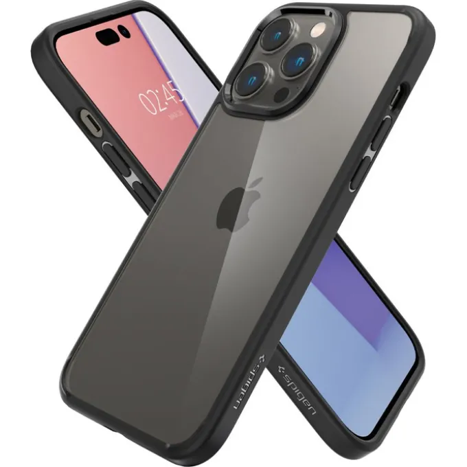 Etui Spigen Ultra Hybrid iPhone 14 Pro Max Matte Black
