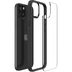 Etui Spigen Ultra Hybrid iPhone 15 Plus Matte Black Case