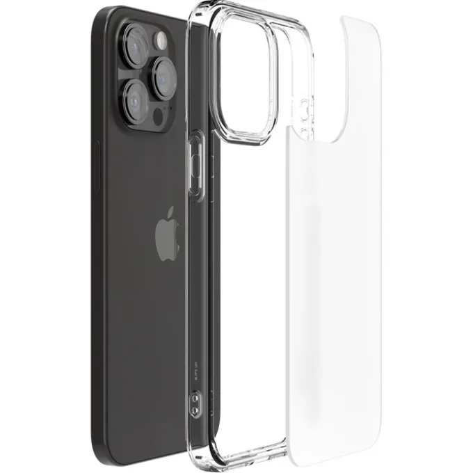 Etui Spigen Ultra Hybrid iPhone 15 Pro Frost Clear Case