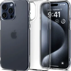 Etui Spigen Ultra Hybrid iPhone 15 Pro Frost Clear Case