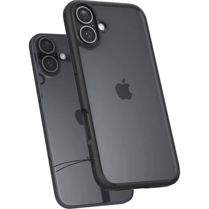 Etui SPIGEN ULTRA HYBRID IPHONE 16 PLUS MATTE BLACK