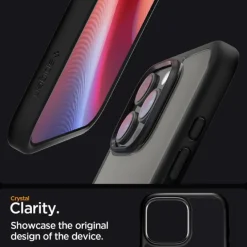 ETUI SPIGEN ULTRA HYBRID IPHONE 16 PRO MATTE BLACK