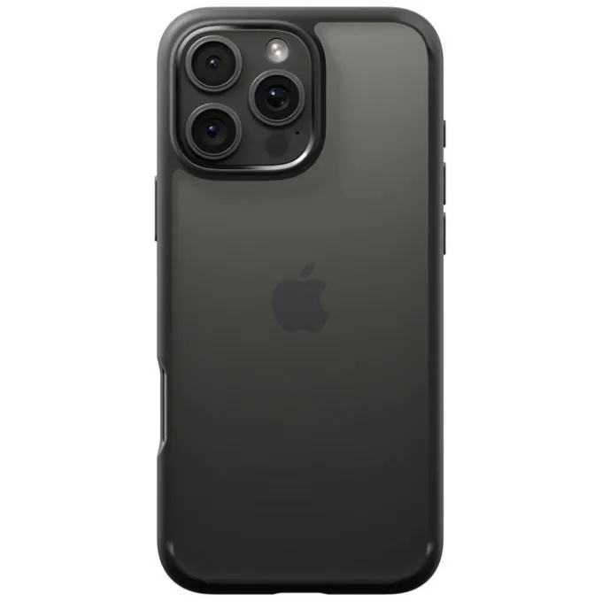 ETUI SPIGEN ULTRA HYBRID IPHONE 16 PRO MATTE BLACK