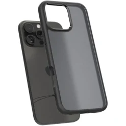 ETUI SPIGEN ULTRA HYBRID IPHONE 16 PRO FROST BLACK
