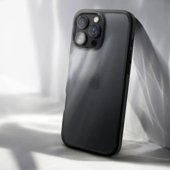 ETUI SPIGEN ULTRA HYBRID IPHONE 16 PRO FROST BLACK
