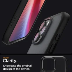 ETUI SPIGEN ULTRA HYBRID IPHONE 16 PRO FROST BLACK