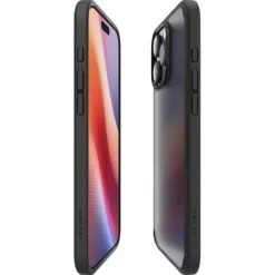 ETUI SPIGEN ULTRA HYBRID IPHONE 16 PRO FROST BLACK