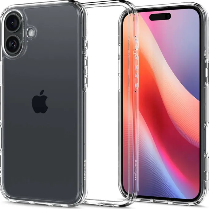 Etui SPIGEN ULTRA HYBRID IPHONE 16 PLUS CRYSTAL CLEAR