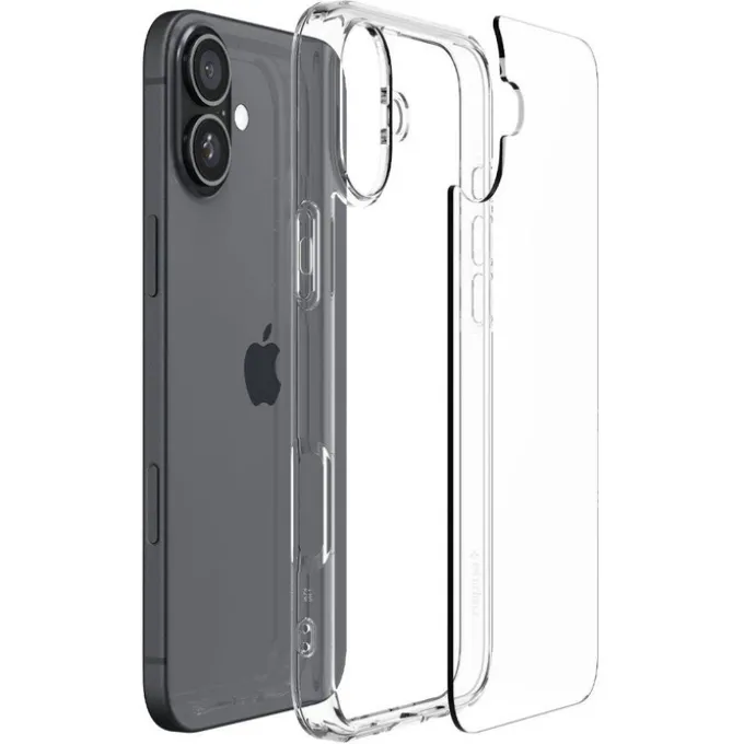 Etui SPIGEN ULTRA HYBRID IPHONE 16 PLUS CRYSTAL CLEAR