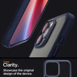 ETUI SPIGEN ULTRA HYBRID IPHONE 16 PRO NAVY BLUE