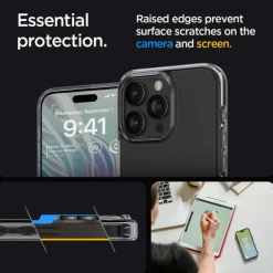 Etui SPIGEN ULTRA HYBRID IPHONE 15 PRO SPACE CRYSTAL