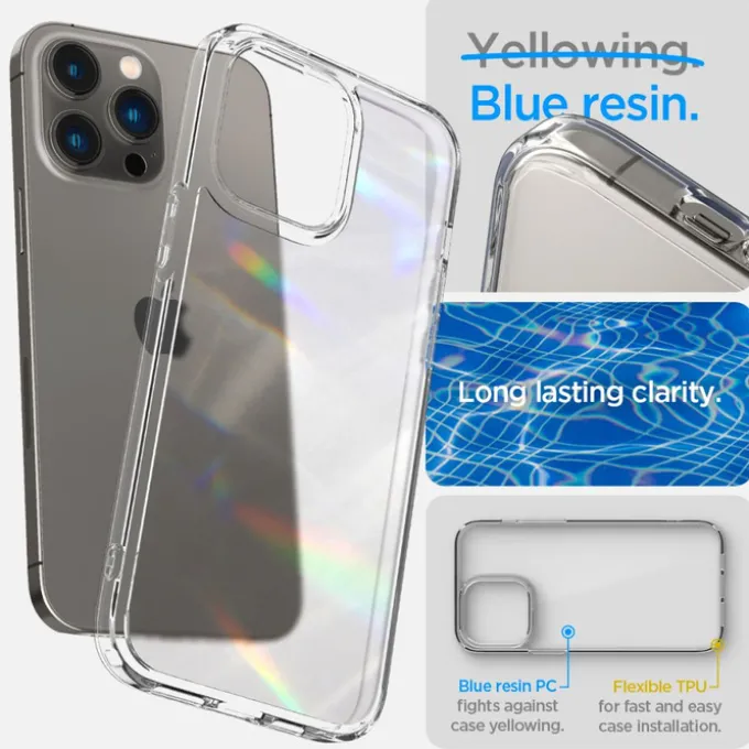 Etui Spigen Ultra Hybrid iPhone 14 Pro Frost Clear