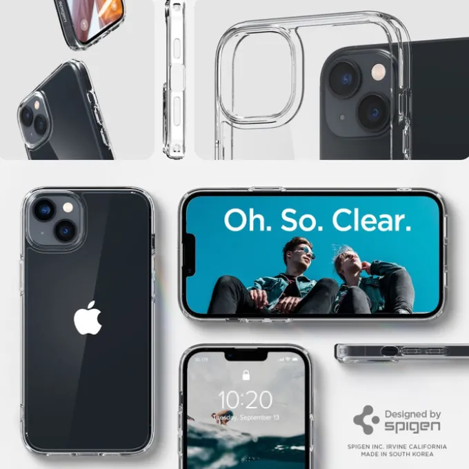Etui Spigen Ultra Hybrid iPhone 14 Plus Crystal Clear