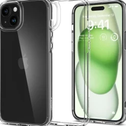 Etui Spigen Ultra Hybrid iPhone 15 Plus Crystal Clear