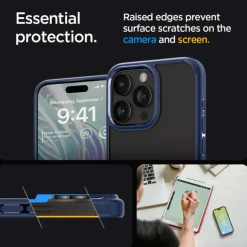 Etui Spigen Ultra Hybrid iPhone 15 Pro Navy Blue