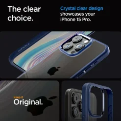 Etui Spigen Ultra Hybrid iPhone 15 Pro Navy Blue