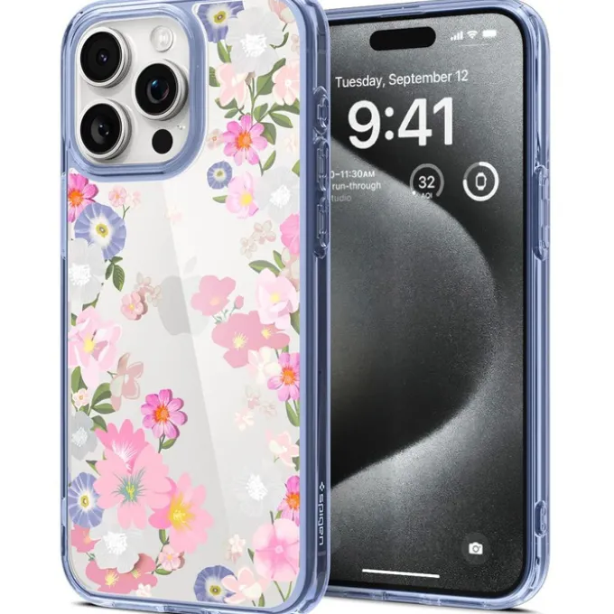 Etui Spigen Ultra Hybrid iPhone 15 Pro Blossom