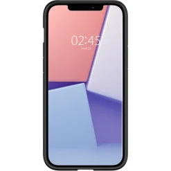 Etui SPIGEN Ultra Hybrid iPhone 12 12 Pro Matte Black Czarne Case