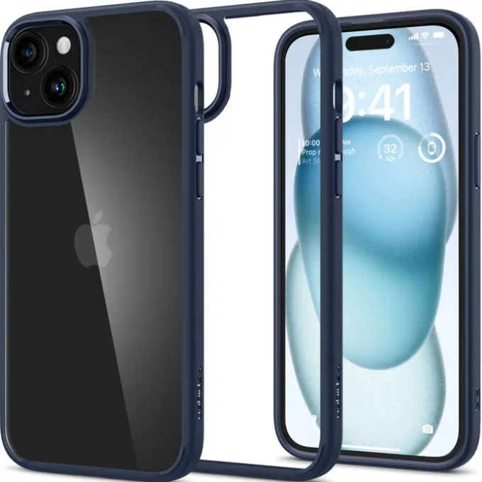 Etui Spigen Ultra Hybrid iPhone 15 Navy Blue