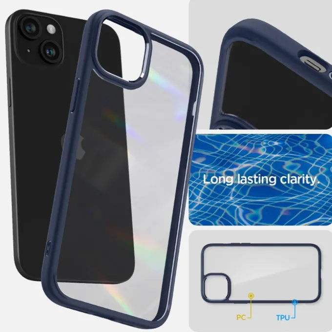 Etui Spigen Ultra Hybrid iPhone 15 Navy Blue
