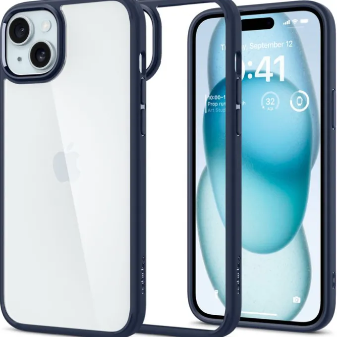 Etui Spigen Ultra Hybrid iPhone 15 Navy Blue