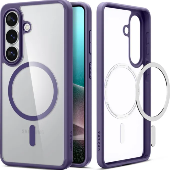 ETUI SPIGEN ULTRA HYBRID MAG MAGSAFE SAMSUNG GALAXY S26 DEEP PURPLE