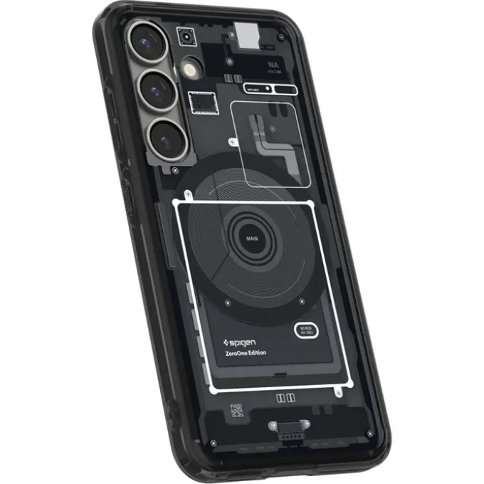 Etui SPIGEN ULTRA HYBRID MAG MAGSAFE GALAXY S25 ZERO ONE BLACK