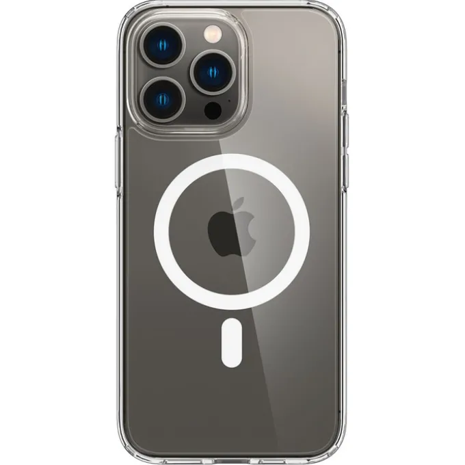 Etui Spigen Ultra Hybrid Mag Magsafe iPhone 14 Pro Max White/Clear Case
