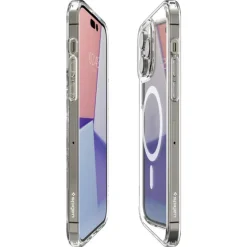 Etui Spigen Ultra Hybrid Mag Magsafe iPhone 14 Pro Max White/Clear Case