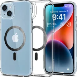 Etui Spigen Ultra Hybrid Mag Magsafe iPhone 14 Plus Carbon Fiber Case