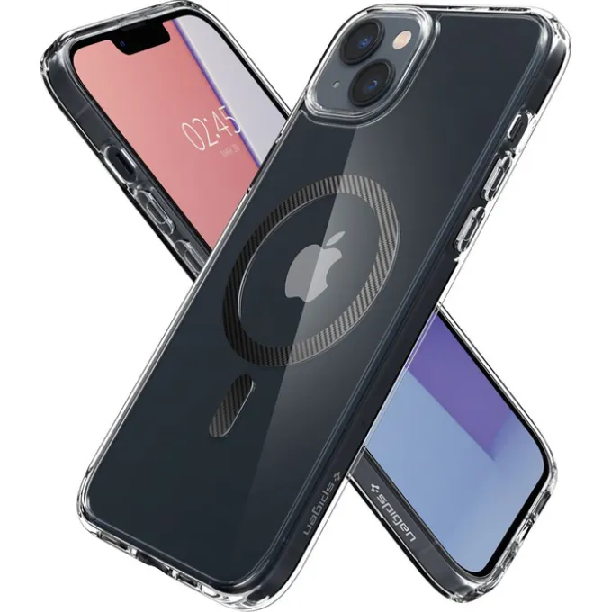 Etui Spigen Ultra Hybrid Mag Magsafe iPhone 14 Plus Carbon Fiber Case