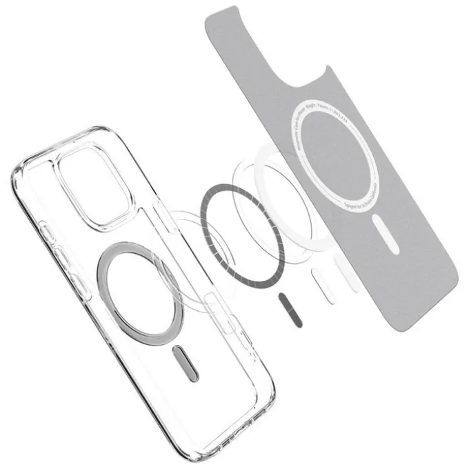 ETUI SPIGEN ULTRA HYBRID MAG MAGSAFE IPHONE 16 PRO MAX GRAPHITE