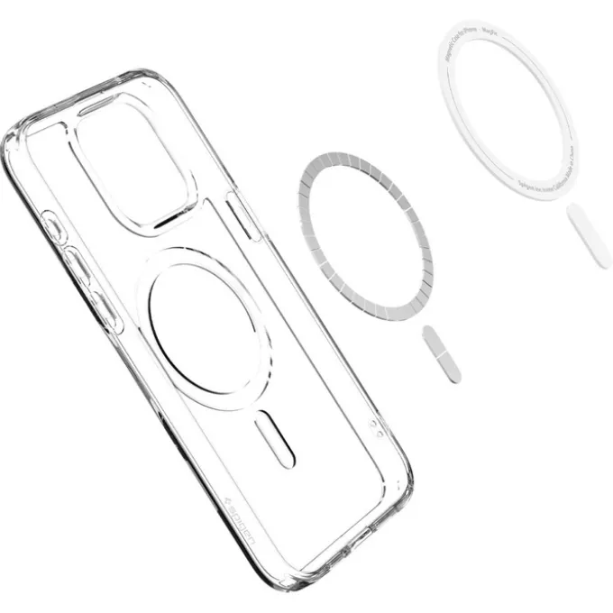 Etui Spigen Ultra Hybrid Mag Magsafe iPhone 15 Pro White Case